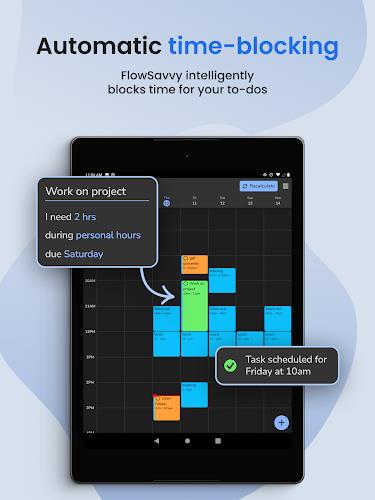 FlowSavvy: Time Block Planner Ảnh chụp màn hình 0