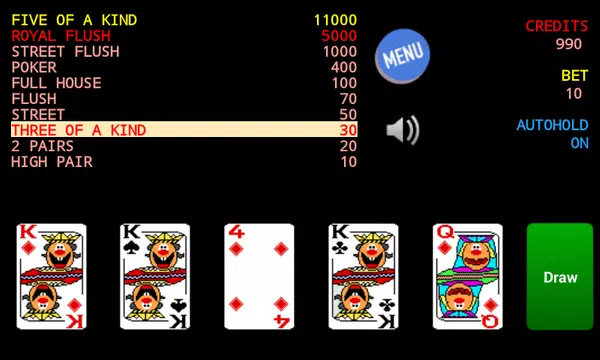 Jolly Card Poker Ảnh chụp màn hình 0