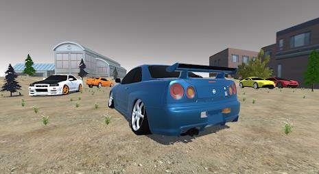 Driving Skyline R34 Drift Car Screenshot 0