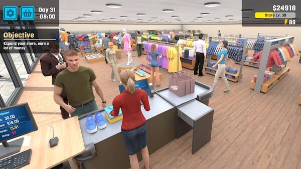 Clothing Store Simulator мод apk безлимитные деньги