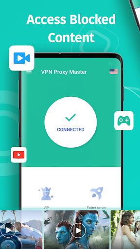 Schermata Snap Master VPN: Super Vpn App 0