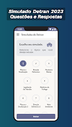 Simulado Detran 2023 Captura de tela 0