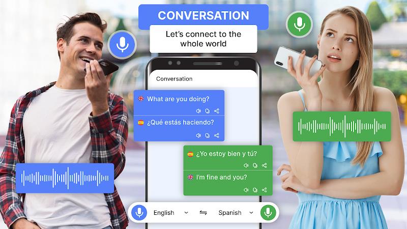 Translate Voice Translator App Ảnh chụp màn hình 1