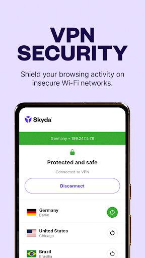 Skyda - Chats & VPN Скриншот 3