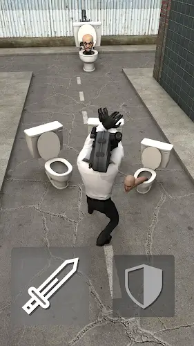 Toilet Fight: Open World 螢幕截圖 0