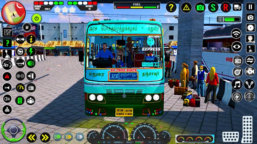 Real Bus Simulator Bus Game 3D 스크린샷 1