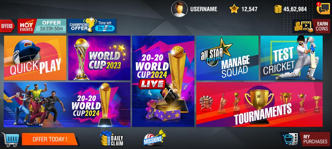 World Cricket Championship 2 螢幕截圖 2