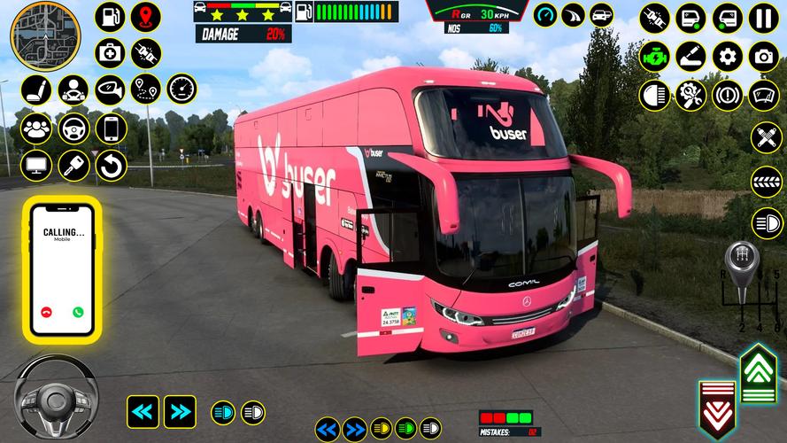 Bus Games 2023 Coach Bus Game Screenshot 1