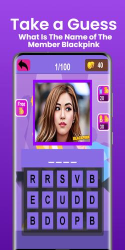 Kpop Idol Cartoon ဖန်သားပြင်ဓာတ်ပုံ 1