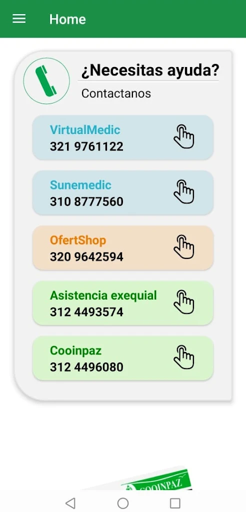 Inverpaz应用截图第2张