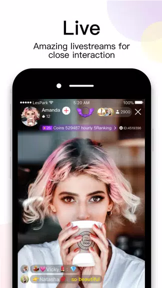 LesPark - Lesbian Dating & Chat & Live broadcast Schermafbeelding 2