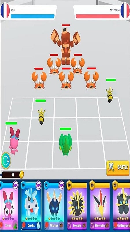 Monsters Tactics Captura de tela 0