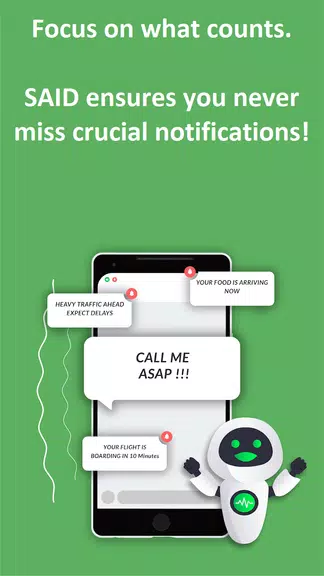 SAID - Smart Alerts 螢幕截圖 2