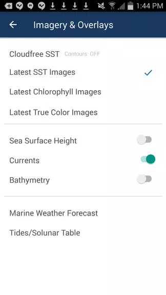 FishTrack - Fishing Charts Capture d'écran 1