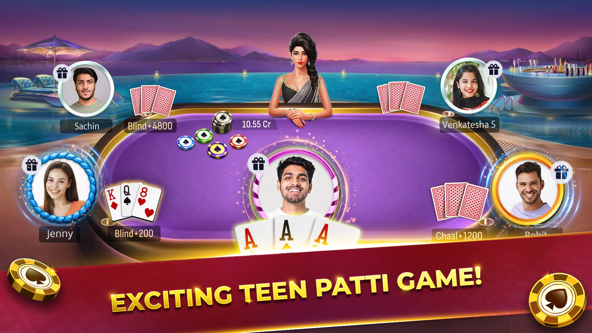 Teen Patti King® -3 Patti Card ဖန်သားပြင်ဓာတ်ပုံ 2