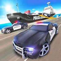 Police Transport Ship Car Simulator