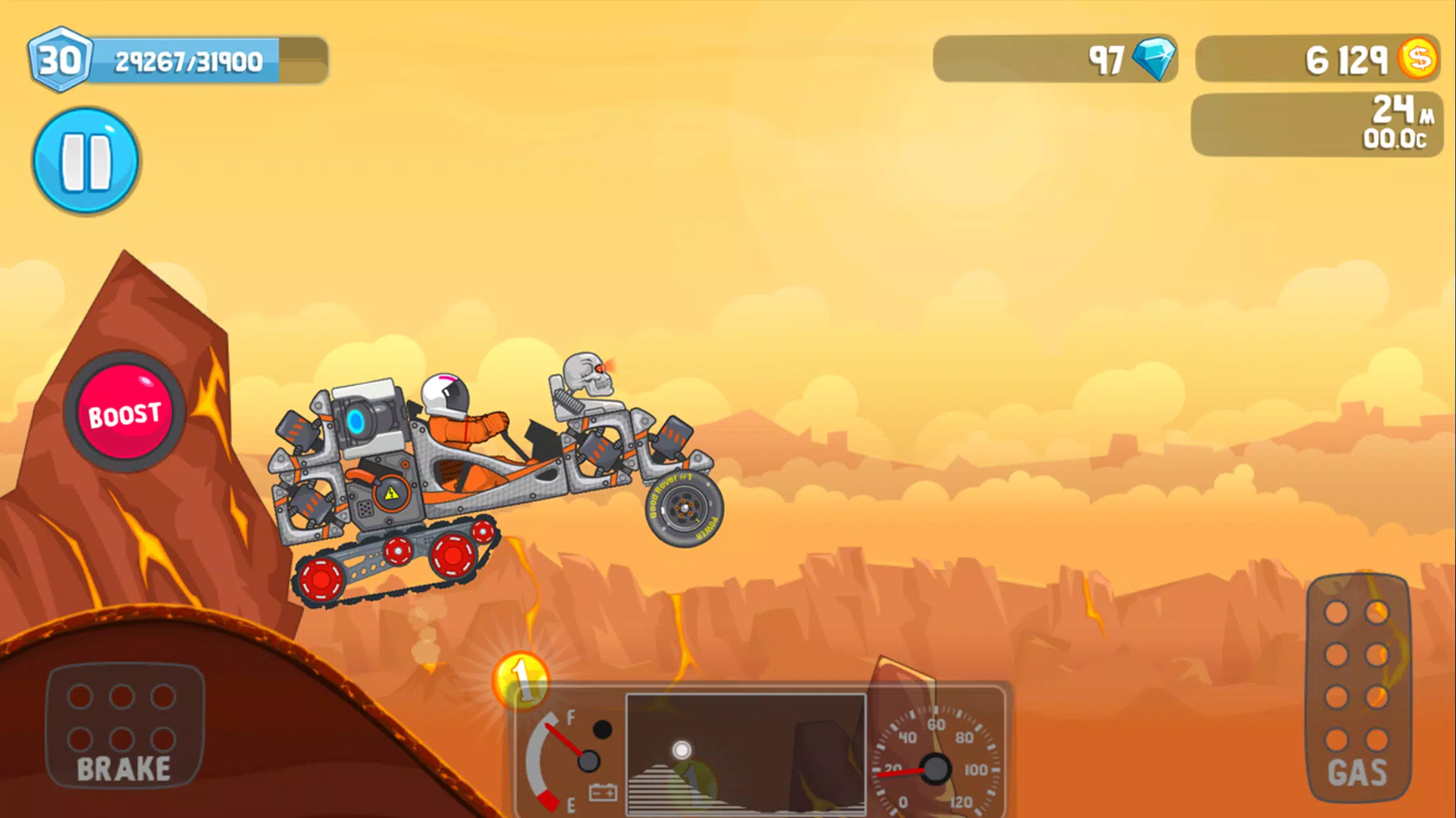 Rovercraft:Race Your Space Car ဖန်သားပြင်ဓာတ်ပုံ 2