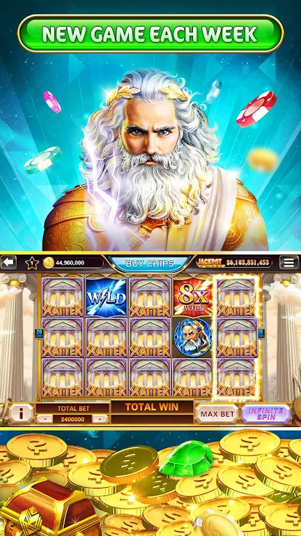 Lucky Vegas Casino: Slots Game Ảnh chụp màn hình 1