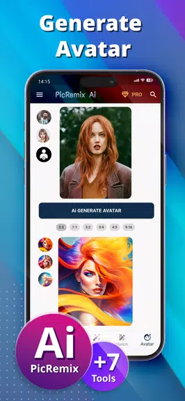 PicRemix AI Art & Avatars Zrzut ekranu 0