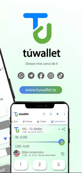 Tú Wallet.io Captura de tela 2