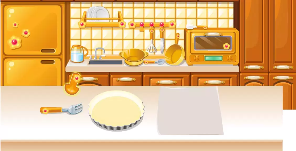 girls cooking games chocolate Captura de pantalla 0