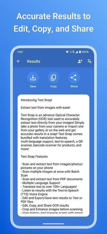 Text Snap - Image to Text应用截图第2张