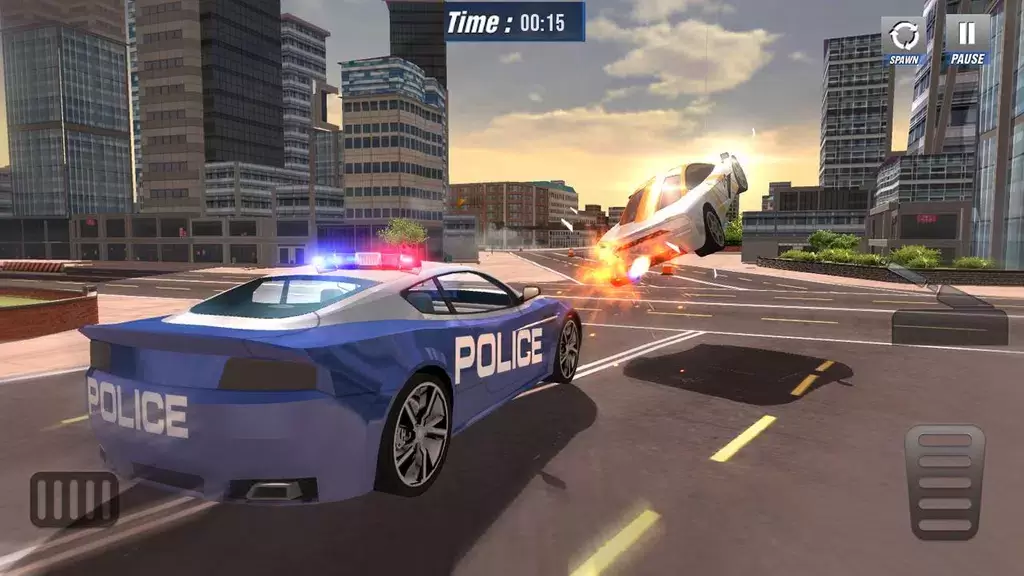 Police Car Sim 螢幕截圖 1