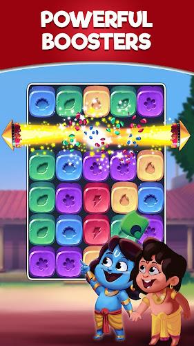 Krishna Crush: Tile Blast ဖန်သားပြင်ဓာတ်ပုံ 2