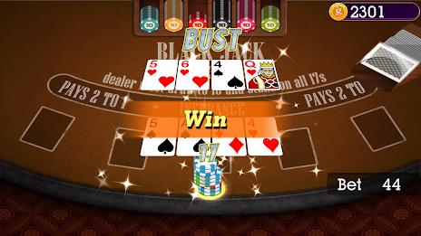 Casino Blackjack Tangkapan skrin 2