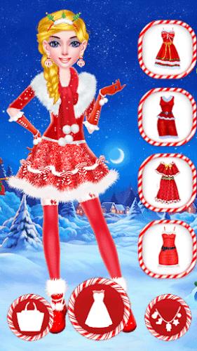 Christmas Dress Up Game Ekran Görüntüsü 2