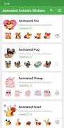 Animals Stickers WAStickerApps Скриншот 2