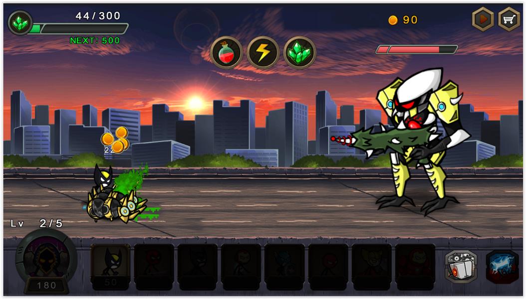 HERO WARS: Super Stickman Defense ภาพหน้าจอ 3