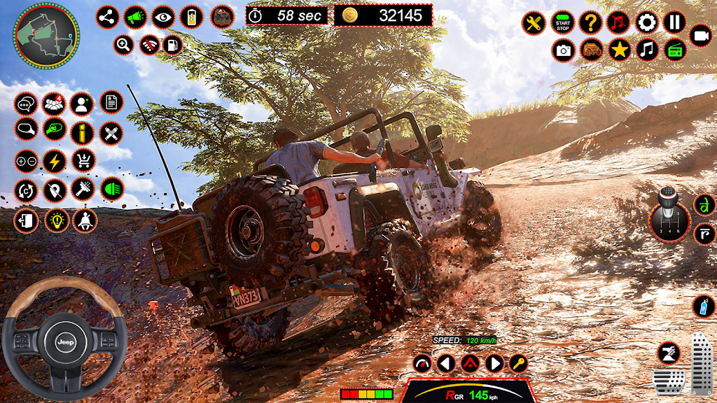 4x4 Jeep Driving Offroad Games স্ক্রিনশট 3