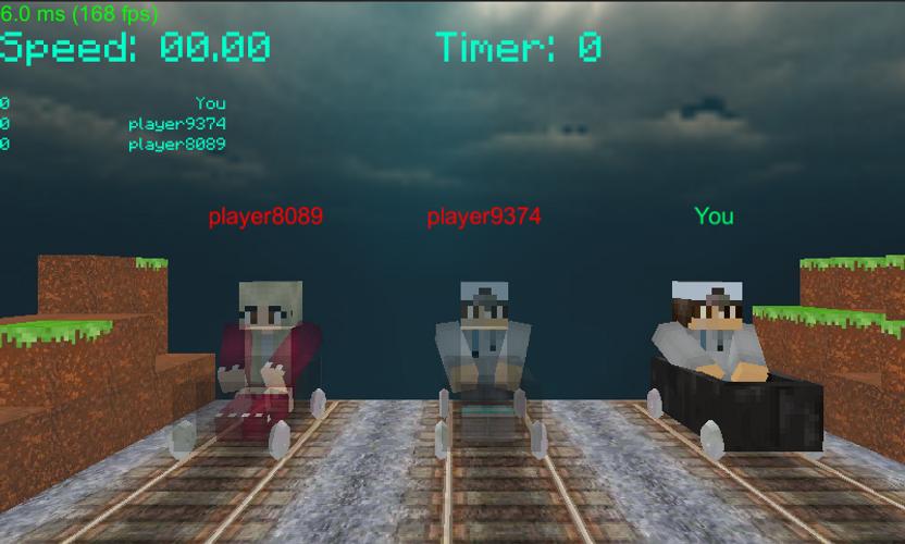 Schermata Minecart Racer Adventures 3
