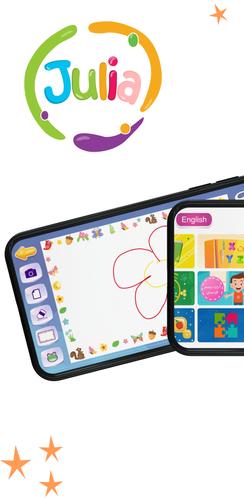 Julia - Kids Learning App 2-8 Screenshot 0