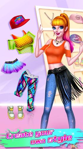 Dressup Hip Hop Girls ဖန်သားပြင်ဓာတ်ပုံ 2