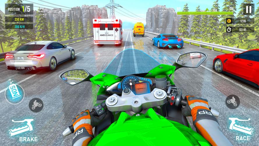 Moto Traffic Bike Race Game 3d应用截图第3张