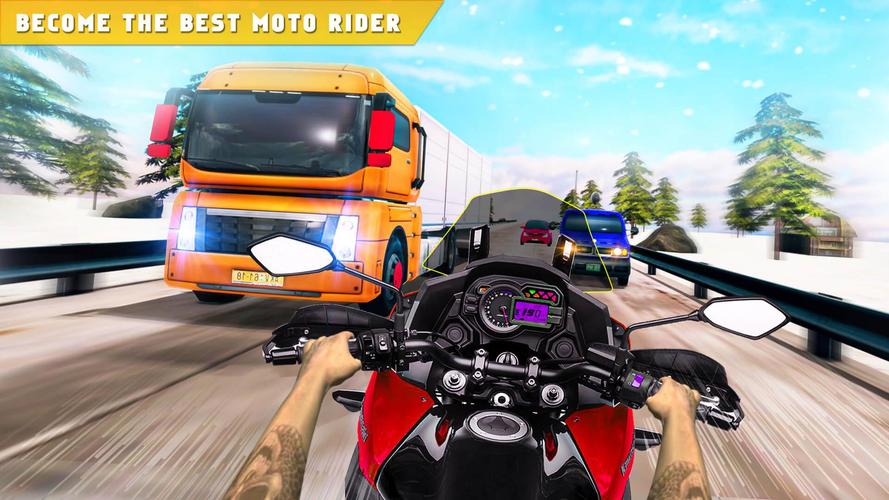 Highway Traffic Bike Race Moto ภาพหน้าจอ 3