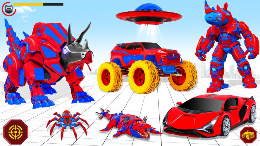 Rhino Robot Car Transformation 螢幕截圖 3