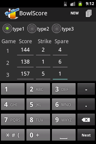 BowlScore 10 Tangkapan skrin 0