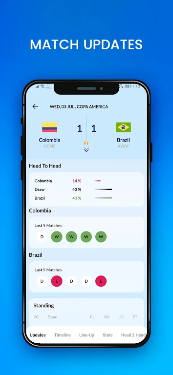 CNF Sports Pro 螢幕截圖 1