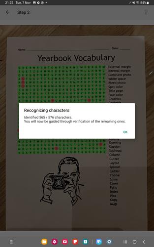 Word Search Scanner and Solver スクリーンショット 2