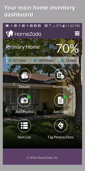 HomeZada Mobile Ảnh chụp màn hình 0