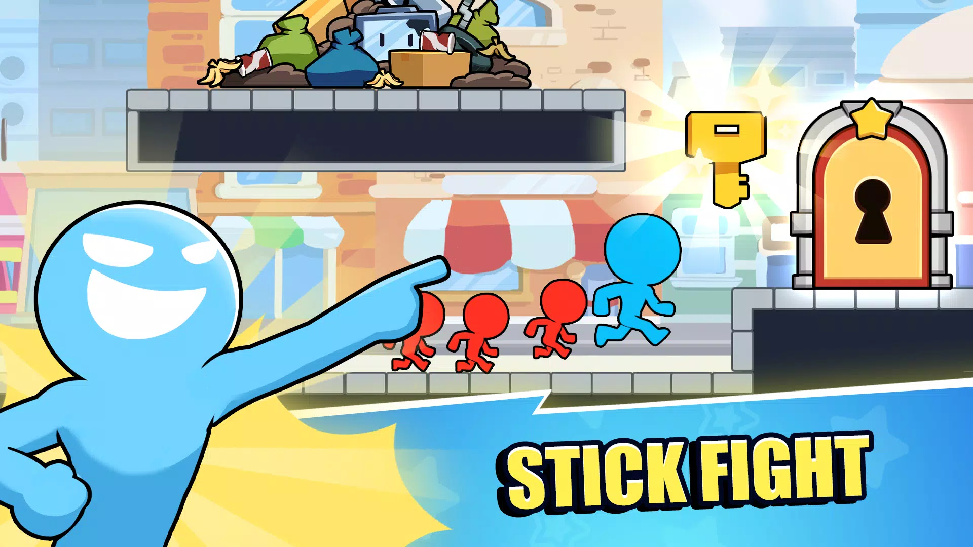 Stickman Puzzle Adventure Captura de tela 2