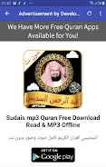 Sudais Audio Quran Offline JUZ ภาพหน้าจอ 2