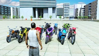 Indian Bike Driving Games 3D Captura de tela 1