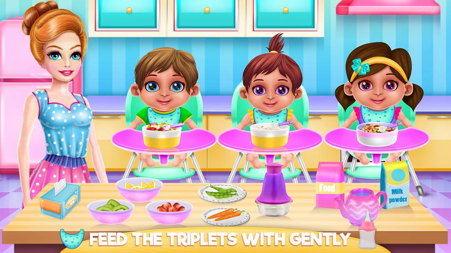 Crazy Mommy Triplets Care ภาพหน้าจอ 3