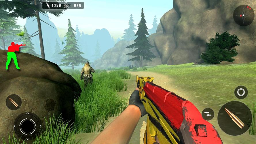 Commando Strike Offline Game应用截图第0张