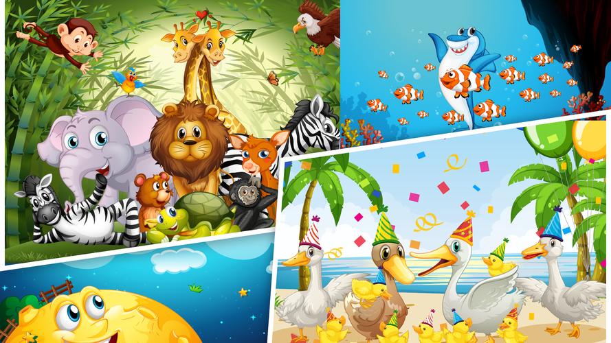 Schermata Coloring Games for Kids, Paint 2