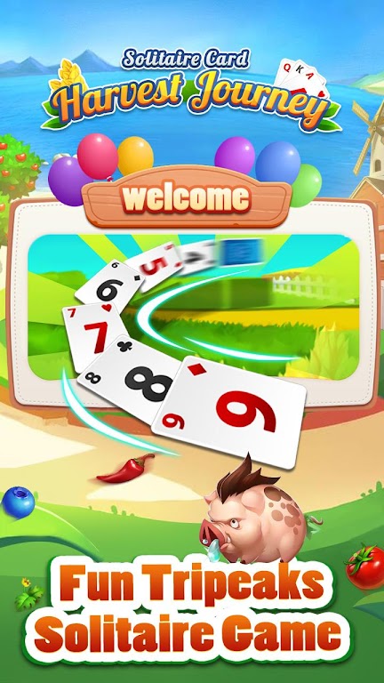 Solitaire Card - Harvest Journey Tangkapan skrin 0